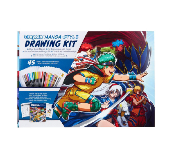 Crayola Набір для творчості Crayola Аніме та манга набір для малювання (04-2938)