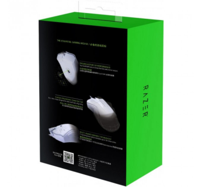 Мишка Razer DeathAdder Essential USB White (RZ01-03850200-R3U1)