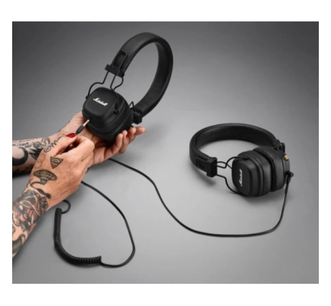 Marshall Навушники Marshall Major IV Black (1005773)