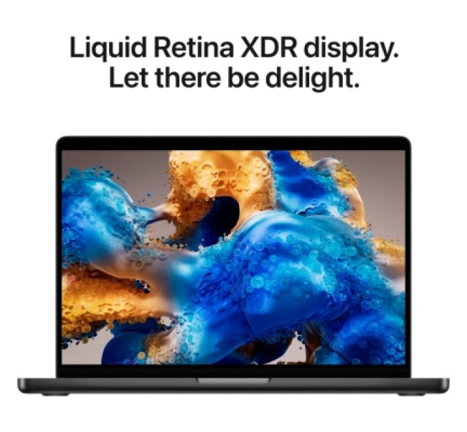 Apple Ноутбук Apple MacBook Pro 14 A3426 M5 Pro Space Black (MGDR4UA/A)