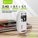 BAVIN Мишка BAVIN G-K-991 RGB Wireless/Bluetooth Black (G-K-991-BK)
