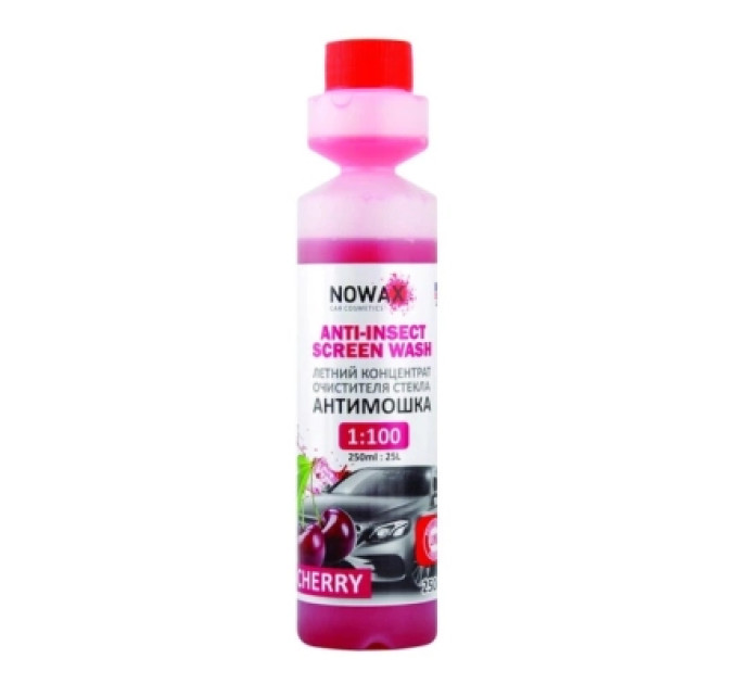 NOWAX Омивач автомобільний NOWAX Cherry 250мл (NX25225)