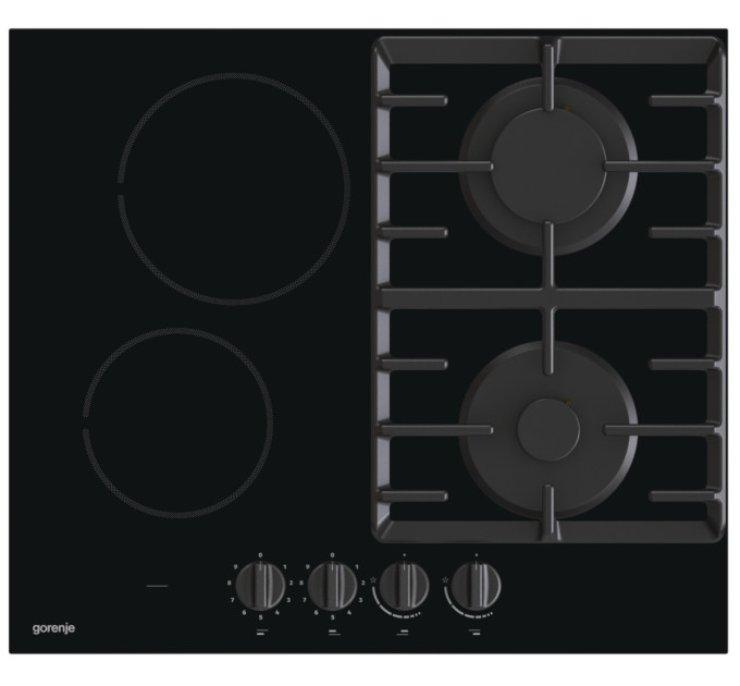 Комбінована варильна поверхня Gorenje GCE 691 BSC (BGR6CAB-E1F)