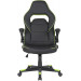 2E Крісло для геймерів 2E Gaming Hebi Black/Green (2E-GC-HEB-BK)