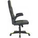 2E Крісло для геймерів 2E Gaming Hebi Black/Green (2E-GC-HEB-BK)