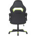 2E Крісло для геймерів 2E Gaming Hebi Black/Green (2E-GC-HEB-BK)
