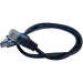 GEAR Патч-корд 0.5м UTP cat.5e, CCA, black GEAR (GPC-UTPCCARJ45-0.5B)