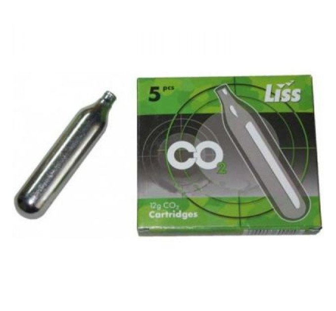Liss Балон СО2 Liss 12g 5 шт/уп (1752.00.67)