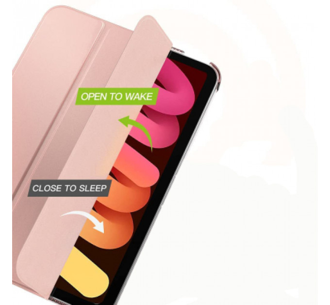 Чохол до планшета BeCover Tri Fold Hard Apple iPad Air 5 (2022) 10.9" Pink (709664)