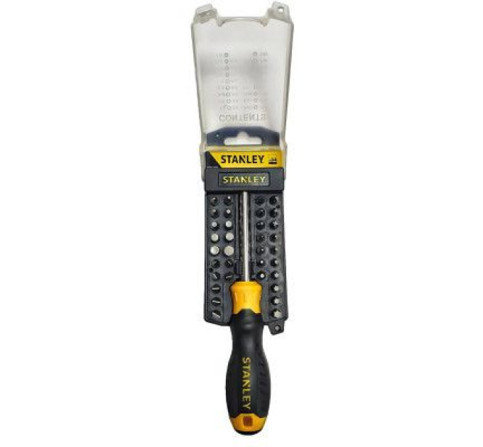 Stanley Набір викруток Stanley Multibit багатофункціональна з 34 насадками. (STHT0-70885)