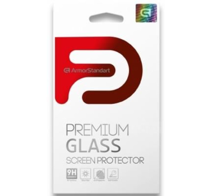 Armorstandart Скло захисне Armorstandart Full Glue iPhone 12 Pro Max Black (ARM57550) (ARM57550)