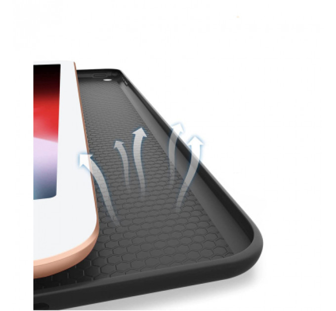 Чохол до планшета BeCover Tri Fold Soft TPU Silicone Apple iPad Pro 12.9 2020/2021/2022 Black (709712)
