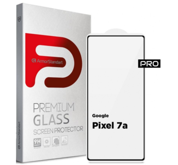 Armorstandart Скло захисне Armorstandart Pro Google Pixel 7a Black (ARM70852)