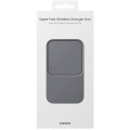 Samsung Зарядний пристрій Samsung Duo 15W Grey (EP-P5400BBEGEU)