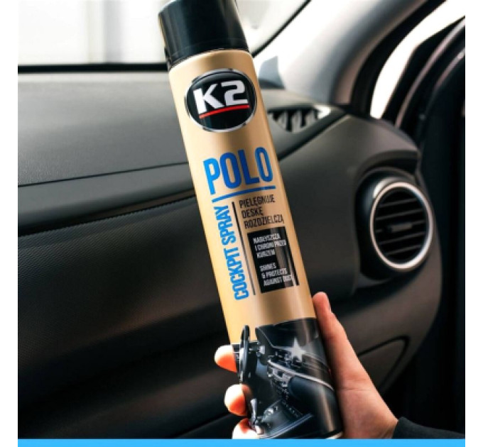 K2 Автополіроль K2 POLO COCKPIT 750ml свіжість (K407FR1)