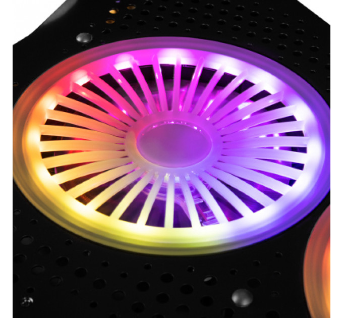Підставка до ноутбука Modecom SILENT FAN MC-CF18 RGB (PL-MC-CF-18-RGB)
