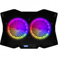 Підставка до ноутбука Modecom SILENT FAN MC-CF18 RGB (PL-MC-CF-18-RGB)