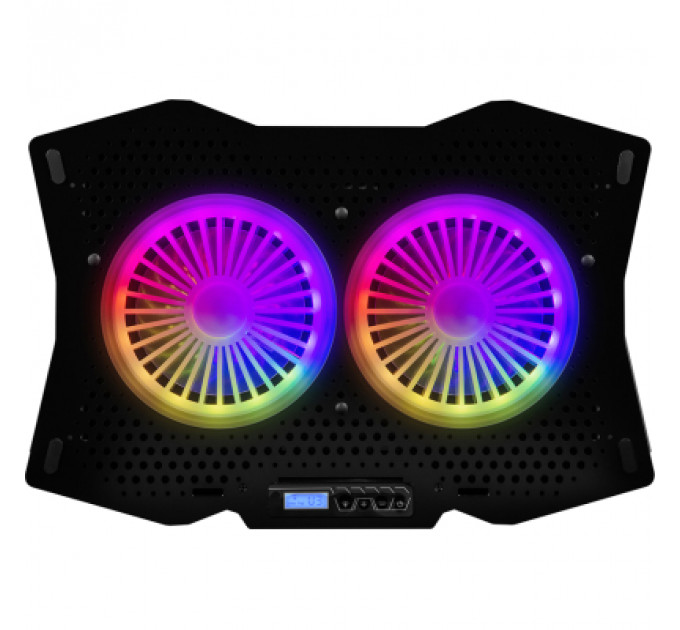Підставка до ноутбука Modecom SILENT FAN MC-CF18 RGB (PL-MC-CF-18-RGB)