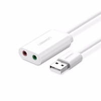 Звукова плата Ugreen US205 white (30143)