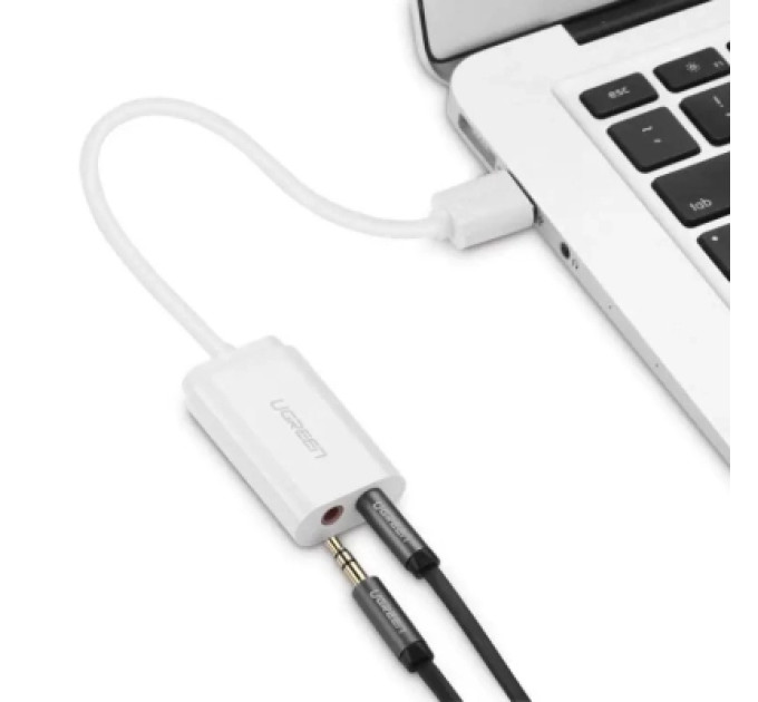 Ugreen Звукова плата Ugreen US205 white (30143)