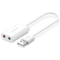 Звукова плата Ugreen US205 white (30143)