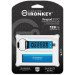Kingston Флеш-накопичувач USB3.2 128GB Kingston IronKey Keypad 200 Type-C Blue (IKKP200C/128GB)