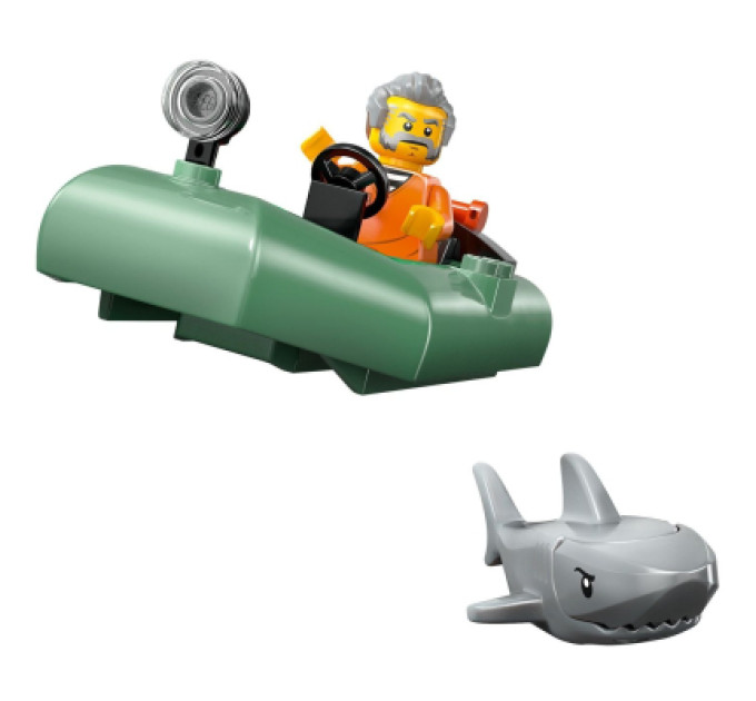 LEGO Конструктор LEGO City Переслідування на поліцейському катері (60456)