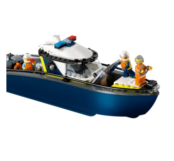 LEGO Конструктор LEGO City Переслідування на поліцейському катері (60456)