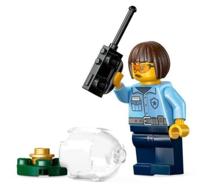 LEGO Конструктор LEGO City Переслідування на поліцейському катері (60456)