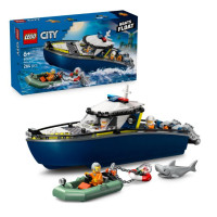 Конструктор LEGO City Переслідування на поліцейському катері (60456)