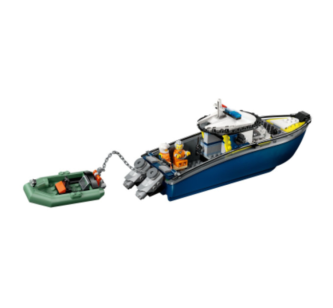 LEGO Конструктор LEGO City Переслідування на поліцейському катері (60456)