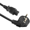 Voltronic Кабель живлення C5 1.8m Schuko PC-186 CEE7/7-IEC 0.75mm Voltronic (PC-186 CEE7/7-IECC5CU18)