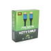 Merlion Кабель мультимедійний HDMI M to HDMI M 5.0m V2.0 4Kx2K black Merlion (YT-HDMI(M)/(M)4KV2.0-5.0m/19119)