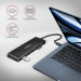 AXAGON Концентратор USB-C 7PORT FLAT 0.3M HUE-F7C AXAGON
