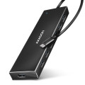 AXAGON Концентратор USB-C 7PORT FLAT 0.3M HUE-F7C AXAGON