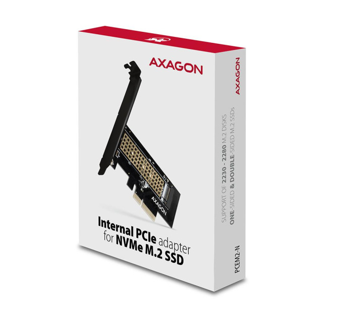AXAGON Aдаптер AXAGON PCEM2-N PCIe NVMe M.2 adapter