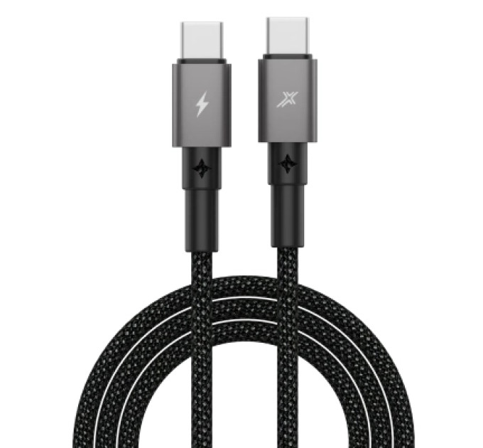 Grand-X Дата кабель USB-C to USB-C 1.0m 100W black Grand-X (CC-08B)