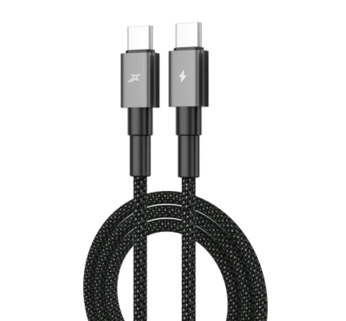 Grand-X Дата кабель USB-C to USB-C 1.0m 100W black Grand-X (CC-08B)