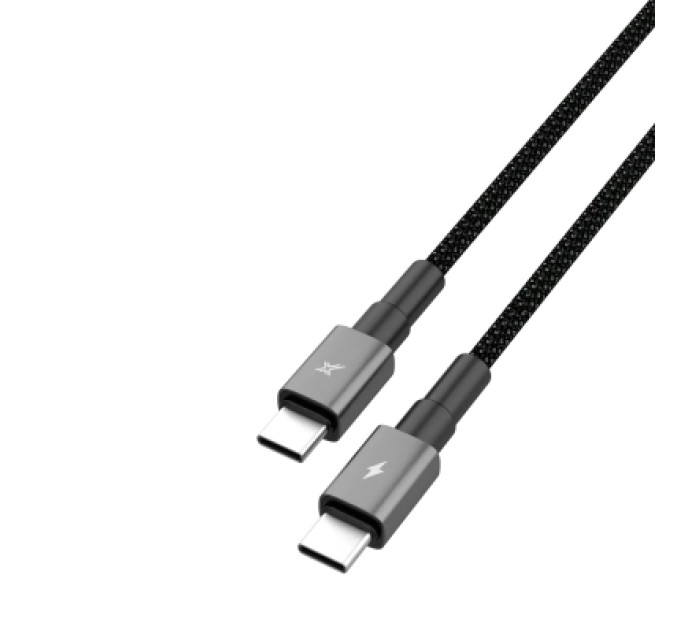 Grand-X Дата кабель USB-C to USB-C 1.0m 100W black Grand-X (CC-08B)