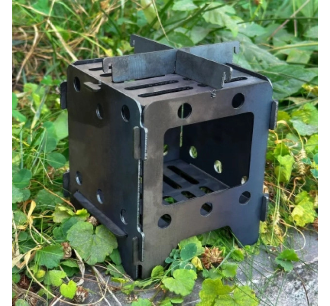 Metalzavod Піч-трісочниця Metalzavod 13.5х13.5х15см 2мм мала (SHP-2S)
