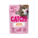 Catch! Вологий корм для кішок Catch! з куркою та овочами в соусі 85 г (4820261921977)