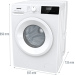 Gorenje Пральна машина автоматична Gorenje WNHPI 62SCSIRV/UA (WFLP6012)