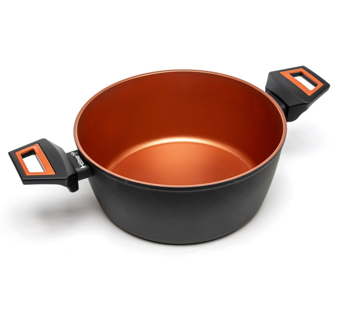 Каструля кована з кришкою  Hölmer CR-1325-SBMCL Carrot