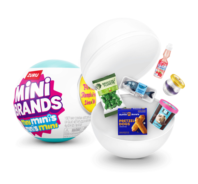 ZURU MINI BRANDS Ігровий набір Zuru Mini Brands Наповнюємо холодильник