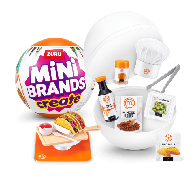 ZURU MINI BRANDS Ігровий набір Zuru Mini Brands Create Мастер Шеф