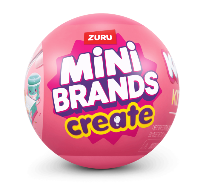 ZURU MINI BRANDS Ігровий набір Zuru Mini Brands Create Kawaii Страви