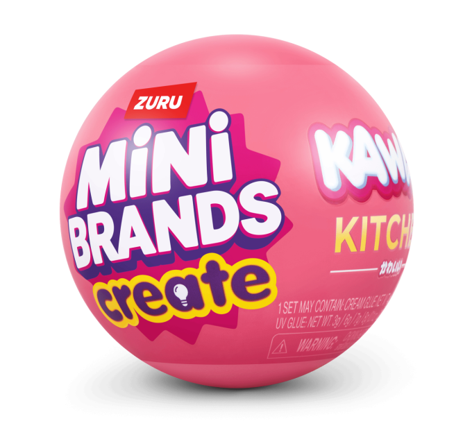ZURU MINI BRANDS Ігровий набір Zuru Mini Brands Create Kawaii Страви