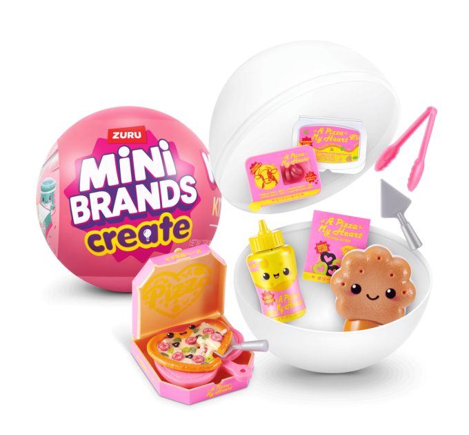 ZURU MINI BRANDS Ігровий набір Zuru Mini Brands Create Kawaii Страви