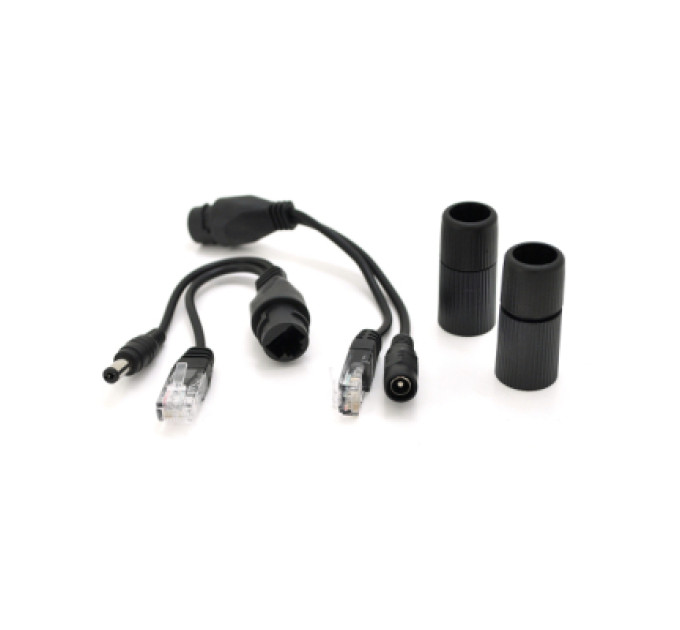 Voltronic Адаптер PoE Voltronic POE-FS1201RJ45/DC5.5*2.1 black