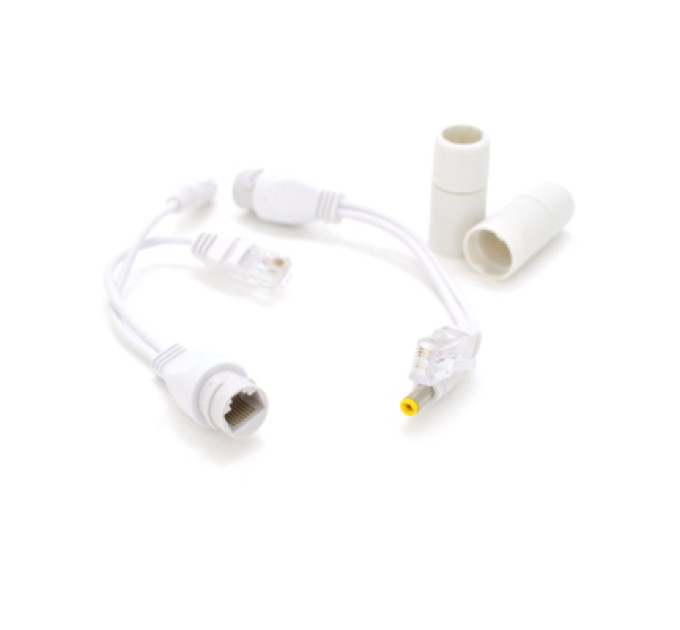 Voltronic Адаптер PoE Voltronic POE-FS1201RJ45/DC5.5*2.1 white